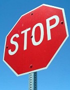 Calgary stop sign
